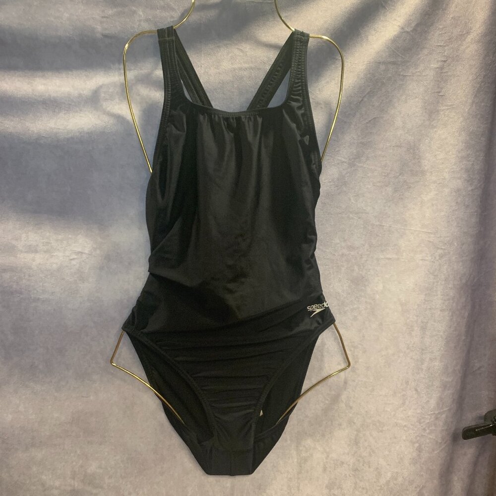 Speedo Women's Swimsuit One Piece PowerFlex Flyback NWOT